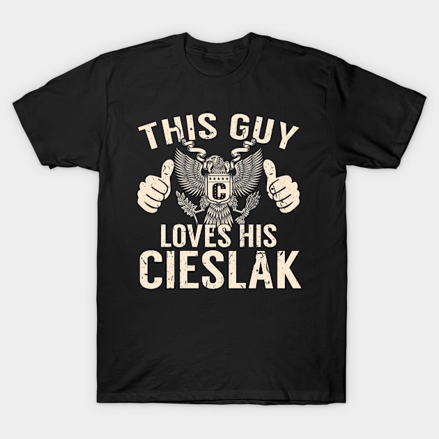 CIESLAK T-Shirt by hildegardthankful